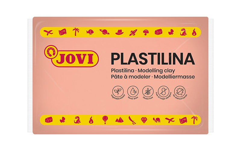 Image of Lera JOVI Plastilina (15F) 350Gr. Flesh 7208 2+ 7002622 8412027002622