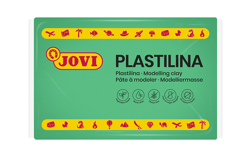 Image of Lera JOVI Plastilina (15F) 350Gr. Light Green 7210 2+ 7002646 8412027002646