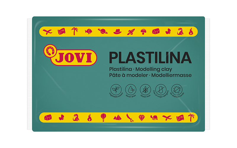Image of Lera JOVI Plastilina (15F) 350Gr. Dark Green 7211 2+ 7002653 8412027002653