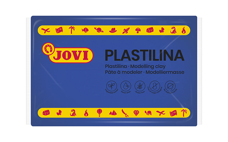 Image of Lera JOVI Plastilina (15F) 350Gr. Dark Blue 7213 2+ 7002677 8412027002677