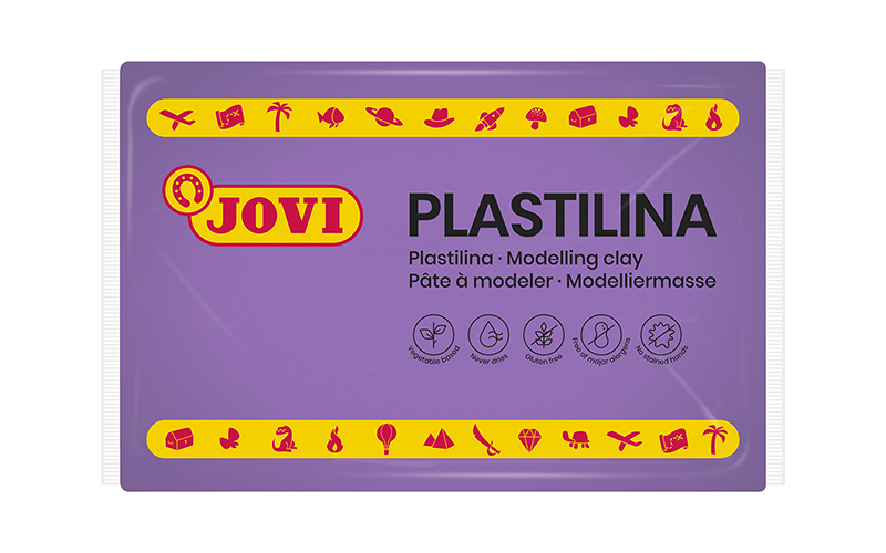Image of Lera JOVI Plastilina (15F) 350Gr. Purple 7214 2+ 7002684 8412027002684
