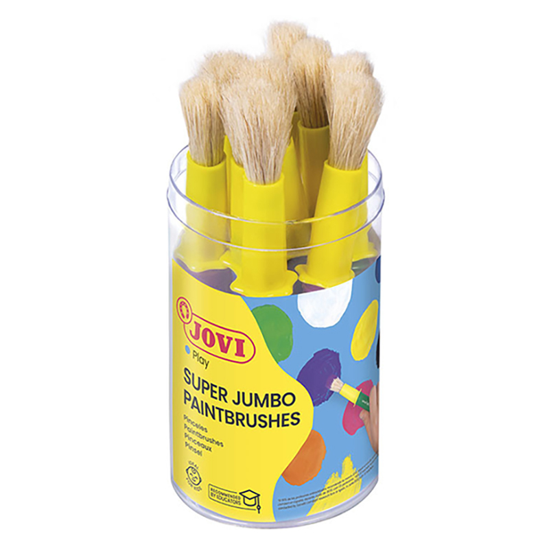 Image of Penselset JOVI SCHOOL BRUSHES THICK SIZE. 9 BRUSHES 807 3+ (12F) 7006682 8412027006682
