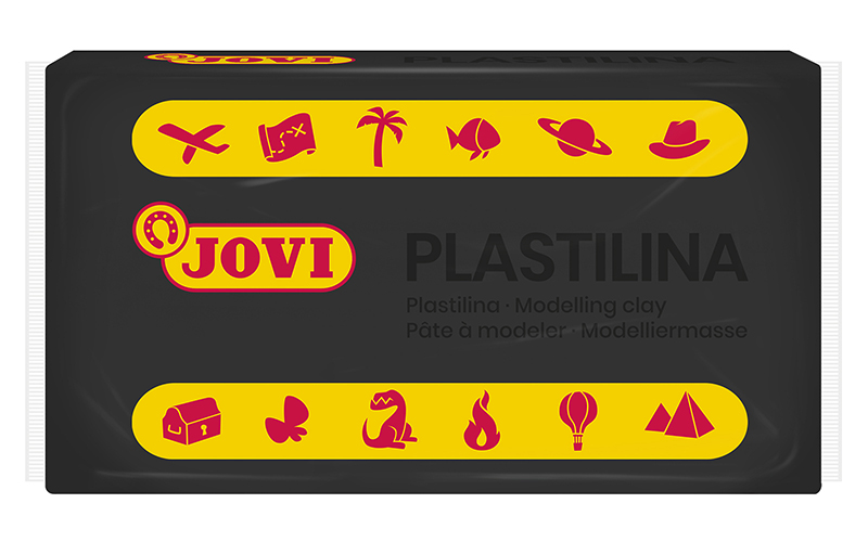 Image of Lera JOVI Plastilina 50GR. BLACK 2+ 7007016 8412027007016