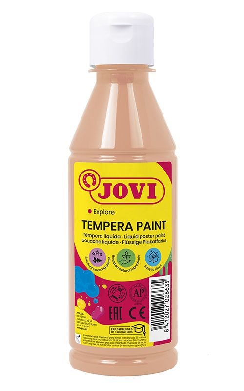 Image of Temperafärg JOVI Poster Paint 250ml Flesh 50209 3+ (12F) 7026635 8412027026635
