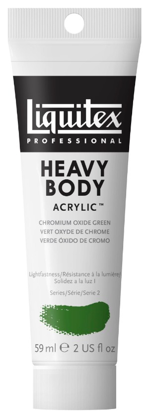 Image of Akrylfärg Liquitex Heavy Body 59ml  Chromium oxide green 166 (3F) S2 1045166 094376921533