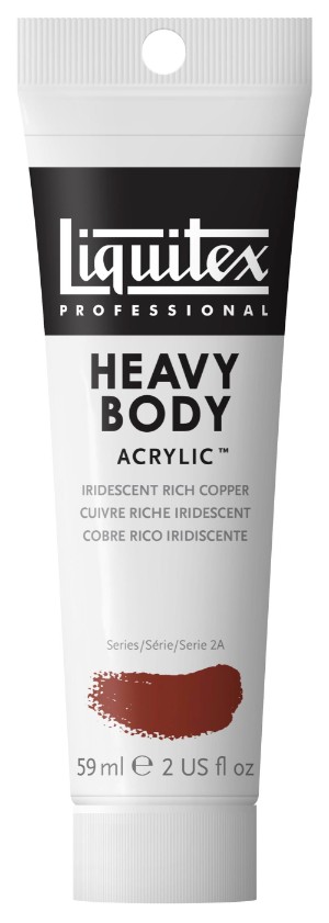 Image of Akrylfärg Liquitex Heavy Body 59ml  Iridescent Rich Copper 230 (3F) S2 1045230 094376921632