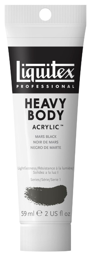 Image of Akrylfärg Liquitex Heavy Body 59ml  Mars black 276 (3F) S1 1045276 094376921779