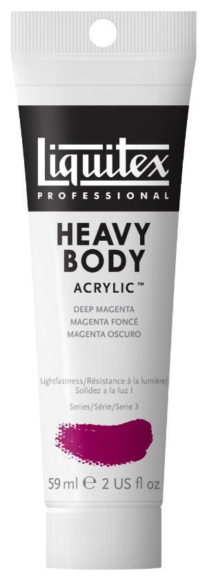 Image of Akrylfärg Liquitex Heavy Body 59ml  Deep magenta 300 (3F) S3 1045300 094376921809