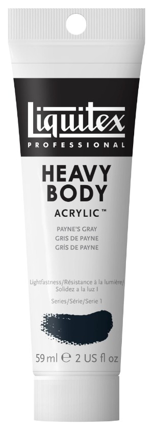 Image of Akrylfärg Liquitex Heavy Body 59ml  Payne’s gray 310 (3F) S1 1045310 094376921816