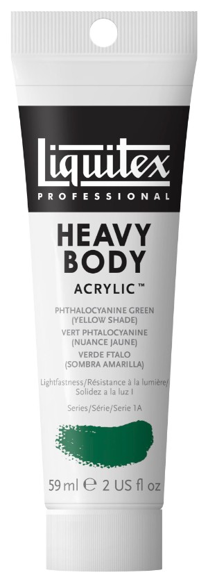 Image of Akrylfärg Liquitex Heavy Body 59ml  Phthalo green (yellow shade) 319 (3F) S1 1045319 094376921885