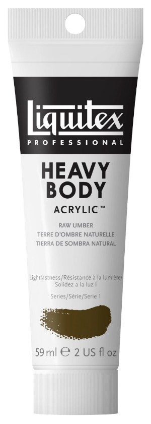 Image of Akrylfärg Liquitex Heavy Body 59ml  Raw umber 331 (3F) S1 1045331 887452062875