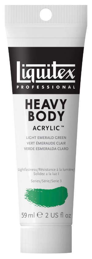 Image of Akrylfärg Liquitex Heavy Body 59ml  Light emerald green 650 (3F) S3 1045650 094376922196