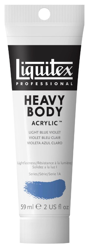 Image of Akrylfärg Liquitex Heavy Body 59ml  Light blue violet 680 (3F) S1 1045680 094376922219