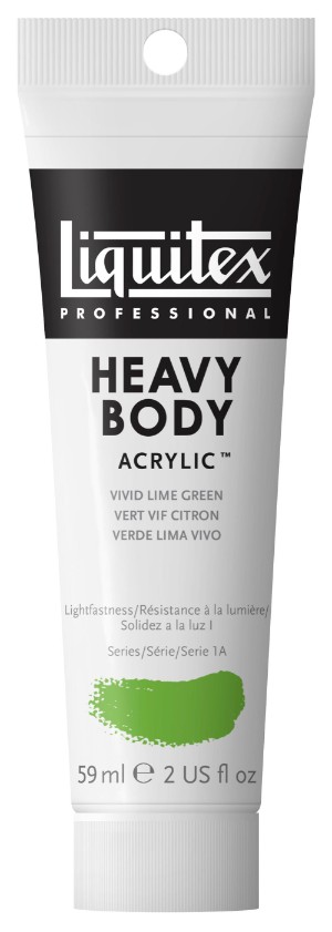 Image of Akrylfärg Liquitex Heavy Body 59ml  Vivid lime green 740 (3F) S1 1045740 094376922240