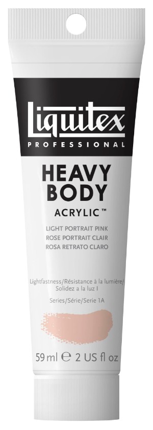 Image of Akrylfärg Liquitex Heavy Body 59ml  Light portrait pink 810 (3F) S1 1045810 094376922264