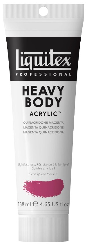 Image of Akrylfärg Liquitex Heavy Body 138ml  Quinacridone magenta 114 * S4 1047114 094376922578