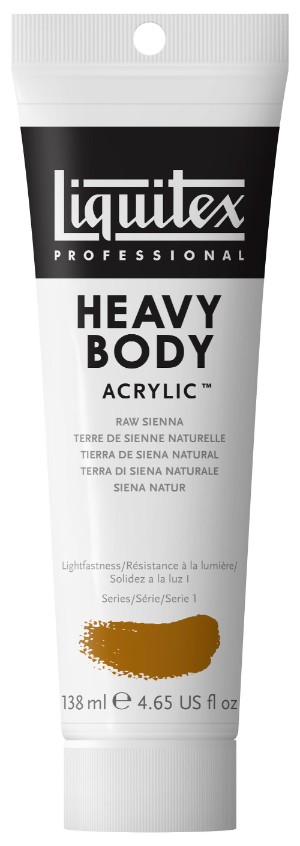 Image of Akrylfärg Liquitex Heavy Body 138ml  Raw sienna 330 S1 1047330 094376922752