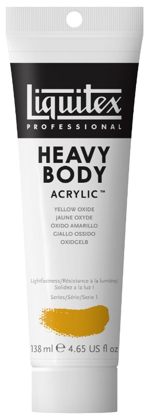 Image of Akrylfärg Liquitex Heavy Body 138ml  Yellow oxide 416 S1 1047416 094376922783