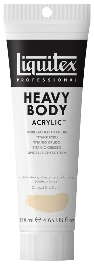 Image of Akrylfärg Liquitex Heavy Body 138ml  Unbleached titanium 434 S1 1047434 094376922806