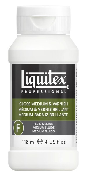 Image of Fernissa/Medium Liquitex Gloss medium 118 ml 5004 094376923780