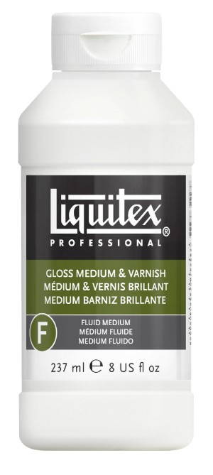 Image of Fernissa/Medium Liquitex Gloss medium 237 ml 5008 094376923797