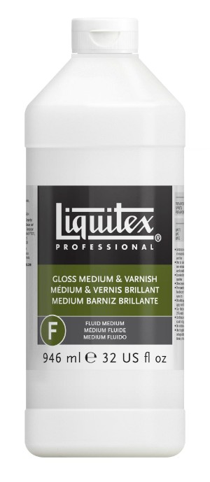 Image of Fernissa/Medium Liquitex Gloss medium & varnish 946 ml 5032 094376923810