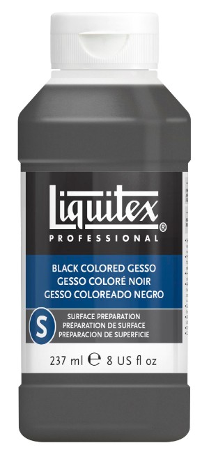 Image of Akrylmedium Liquitex Colored Gesso Black 237 ml 5320251 094376923988