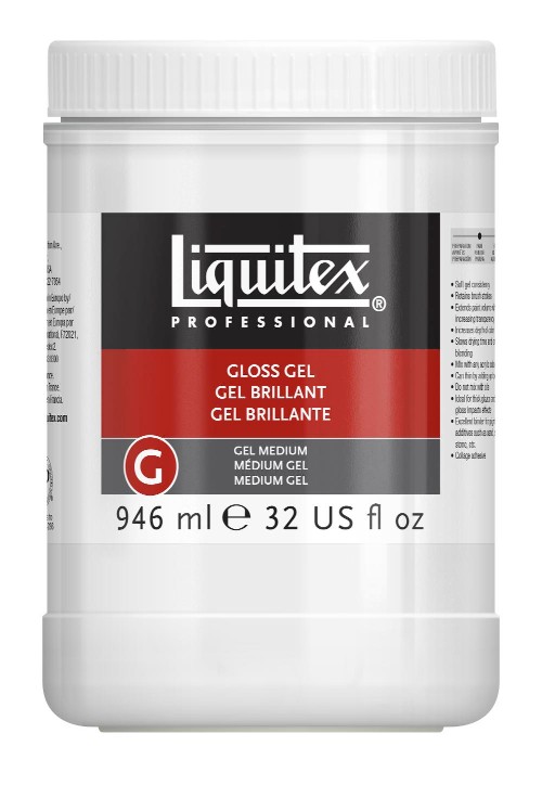 Image of Akrylmedium Liquitex Gloss gel medium 946 ml 5732 094376924206