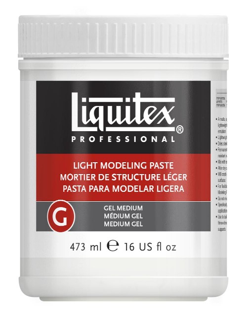 Image of Akrylmedium Liquitex Light modeling paste 473 ml 6816 094376924459