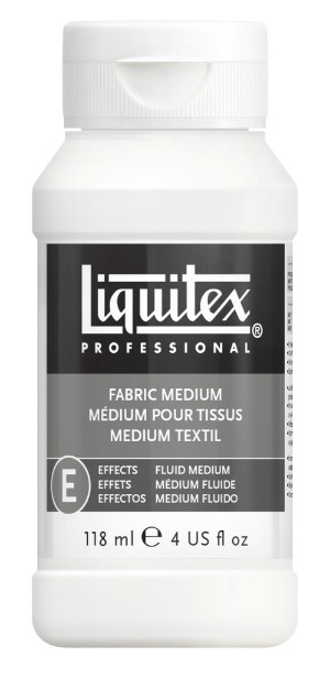 Image of Akrylmedium Liquitex Effekt Fabric medium 118 ml 126804 094376926125