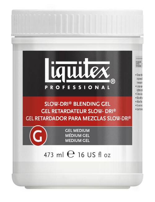 Image of Akrylmedium Liquitex Slow dry blending gel 473 ml 7216 094376931495