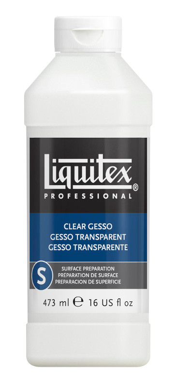 Image of Akrylmedium Liquitex Clear Gesso 473 ml 7616 094376931679