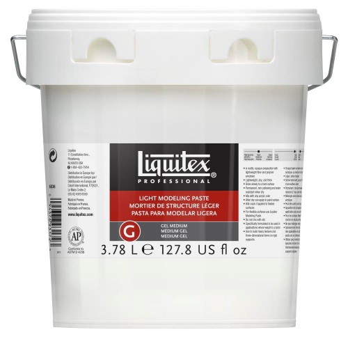 Image of Akrylmedium Liquitex Light modeling paste 3,78 l 6836 094376931723