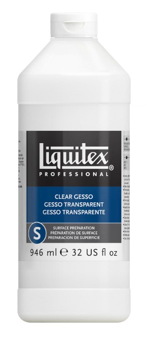 Image of Akrylmedium Liquitex Clear Gesso 946 ml 7632 094376932171