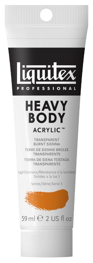 Image of Akrylfärg Liquitex Heavy Body 59ml  Transparent Burnt Sienna 129 (3F) S3 1045129 094376943382