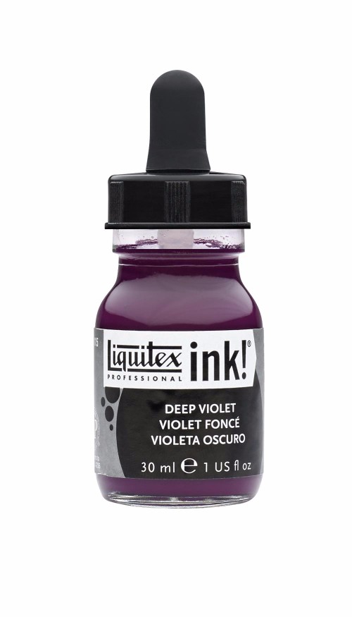 Image of Akrylfärg Liquitex Prof. Ink 30ml  Deep violet 115 (3F) 4260115 094376975789