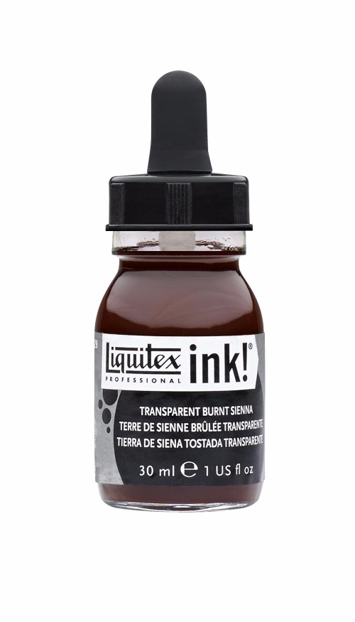 Image of Akrylfärg Liquitex Prof. Ink 30ml  Transparent burnt sienna 129 (3F) 4260129 094376975796