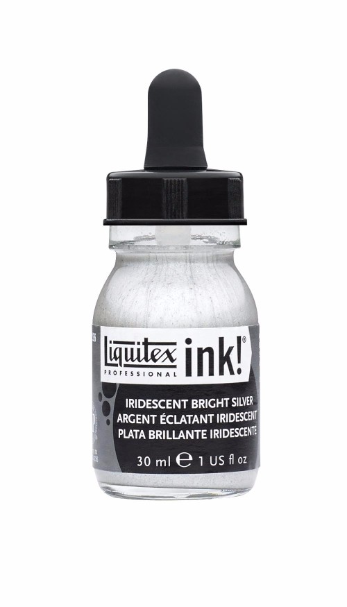 Image of Akrylfärg Liquitex Prof. Ink 30ml  Iridescent burnt silver 236 (3F) 4260236 094376975864