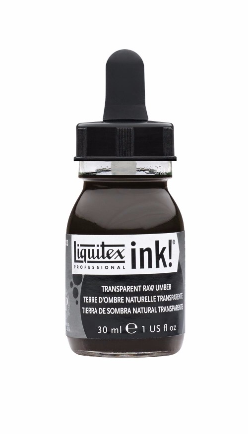 Image of Akrylfärg Liquitex Prof. Ink 30ml  Transparent raw umber 333 (3F) 4260333 094376975956