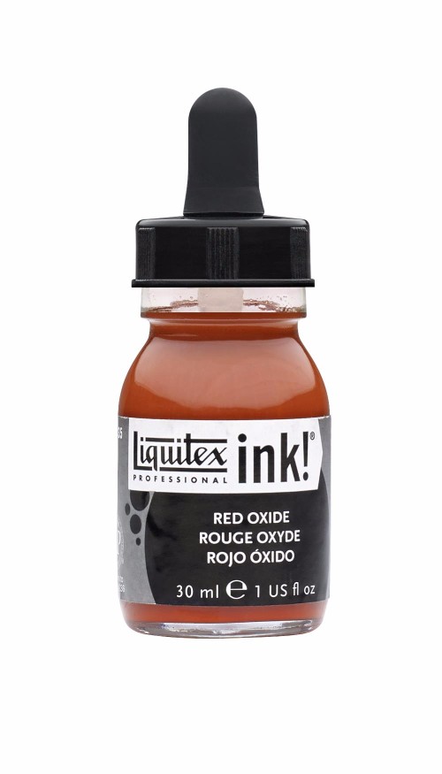 Image of Akrylfärg Liquitex Prof. Ink 30ml  Red oxide 335 (3F) 4260335 094376975963