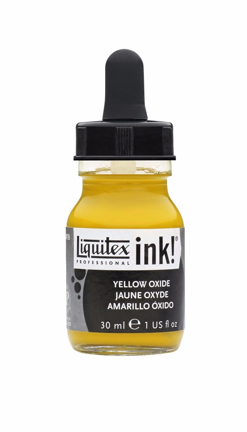 Image of Akrylfärg Liquitex Prof. Ink 30ml  Yellow oxide 416 (3F) 4260416 094376975994