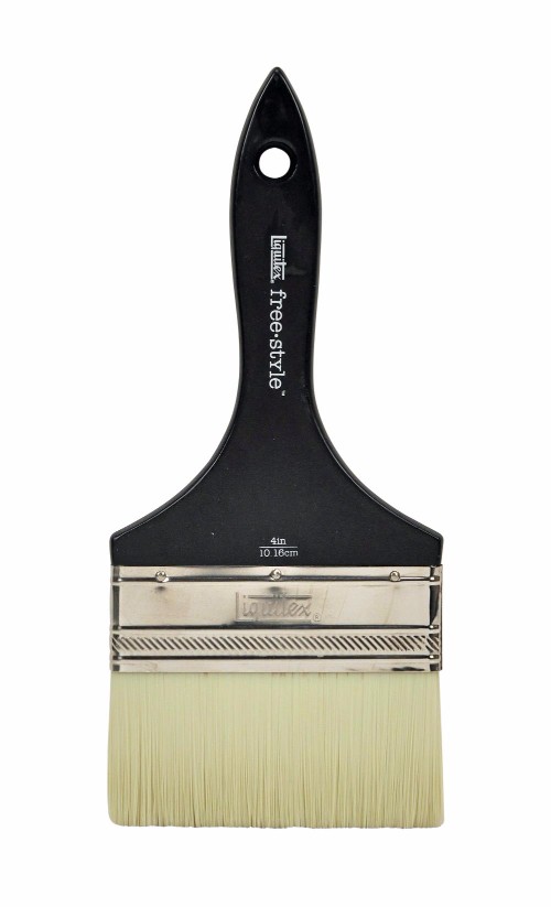 Image of Syntetpensel Liquitex Freestyle Broad Flat SH St 4 L48mm B115mm 1300704 094376976380