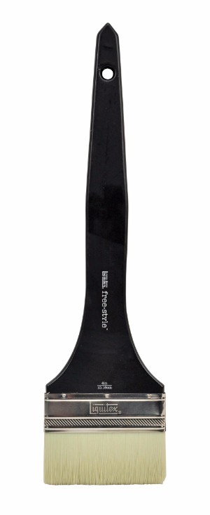 Image of Syntetpensel Liquitex Freestyle Broad Flat LH St 4 L45mm B113mm 1300804 094376976731