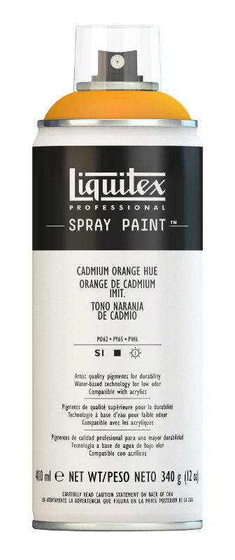 Image of Sprayfärg Liquitex 400ml Cadmium Orange Hue 0720 (3F) 4450720 884955023846