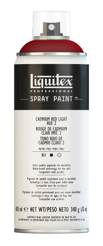 Image of Sprayfärg Liquitex 400ml Cadmium Red Light Hue 2 2510 (3F) 4452510 884955023907