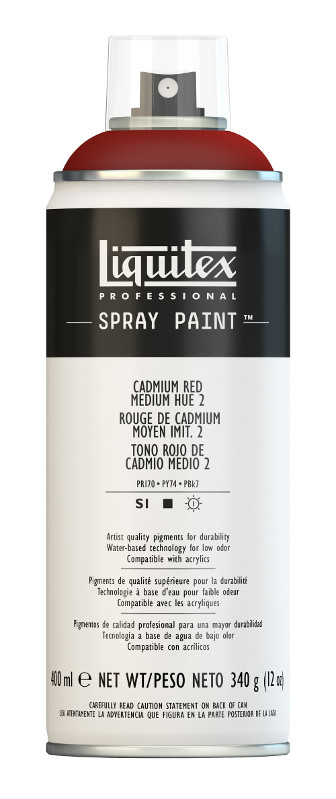 Image of Sprayfärg Liquitex 400ml Cadmium Red Medium Hue 2 2151 (3F) 4452151 884955023945