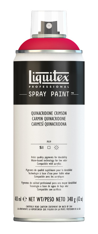 Image of Sprayfärg Liquitex 400ml Quinacridone Crimson  0110 (3F) 4450110 884955024010