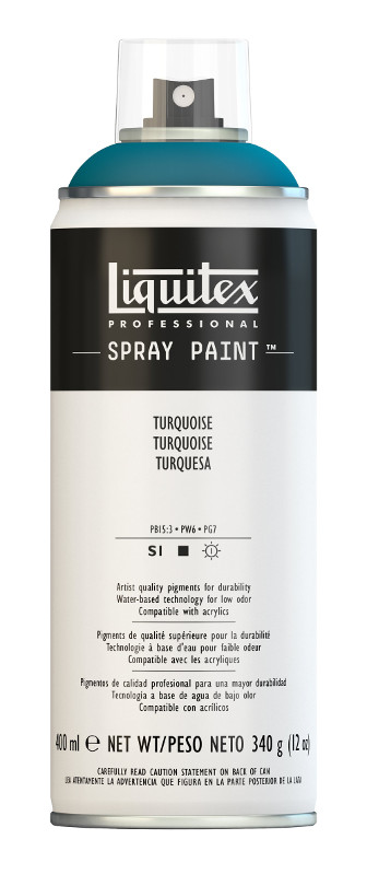 Image of Sprayfärg Liquitex 400ml Turquoise 0176 (3F) 4450176 884955024201