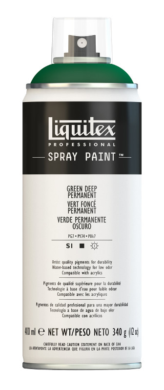Image of Sprayfärg Liquitex 400ml Green Deep Permanent 0350 (3F) 4450350 884955024287