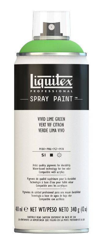 Image of Sprayfärg Liquitex 400ml Vivid Lime Green 0740 (3F) 4450740 884955024300